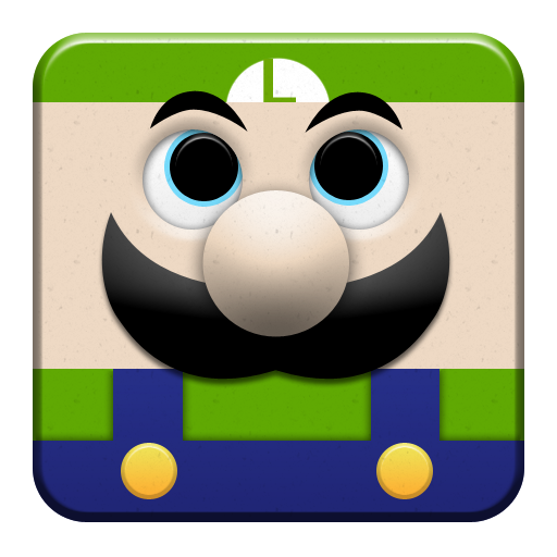 Luigi Block Icon 512x512 png